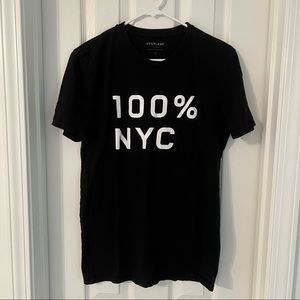 Mens Everlane 100% NYC t shirt - Rare Find!